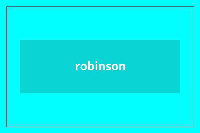 robinson