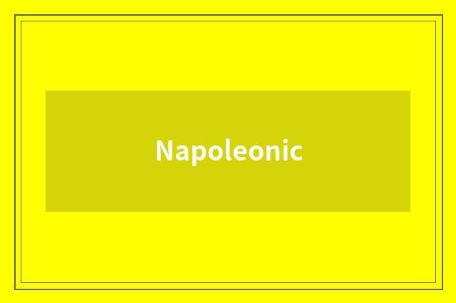 Napoleonic