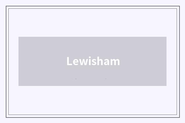 Lewisham