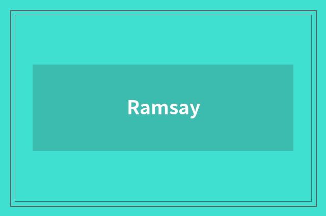 Ramsay