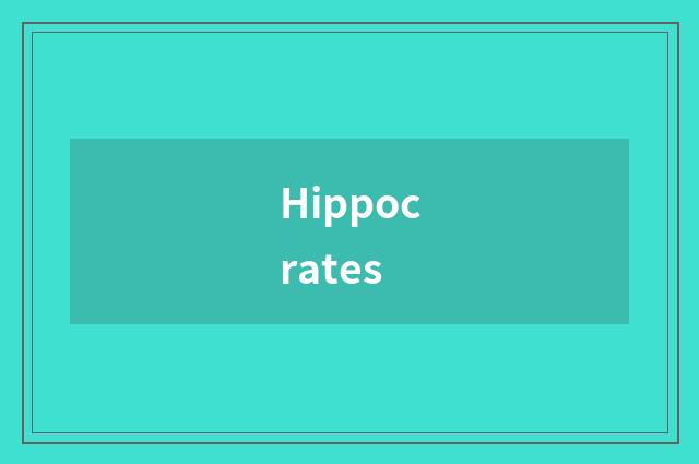 Hippocrates