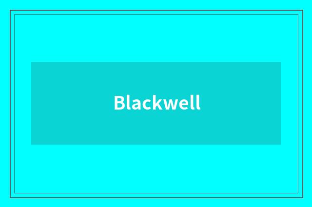 Blackwell