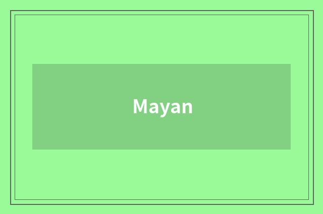 Mayan