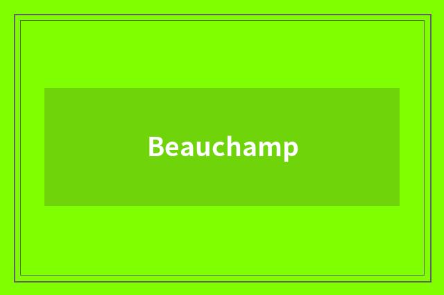 Beauchamp