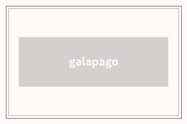 galapago