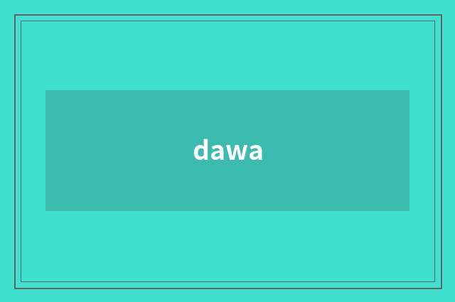 dawa