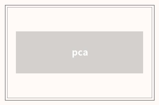 pca