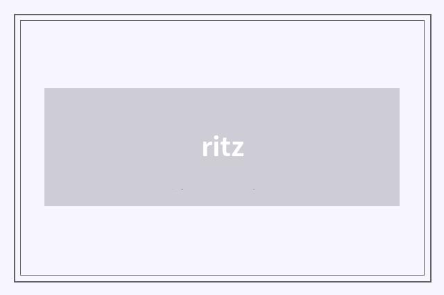 ritz