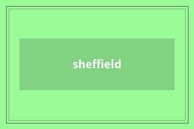 sheffield