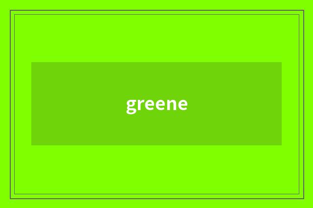 greene