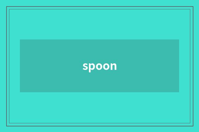 spoon