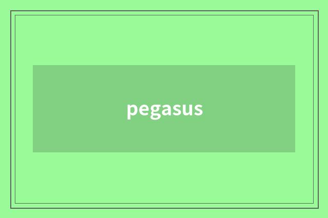 pegasus
