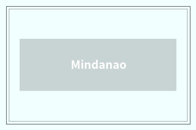Mindanao