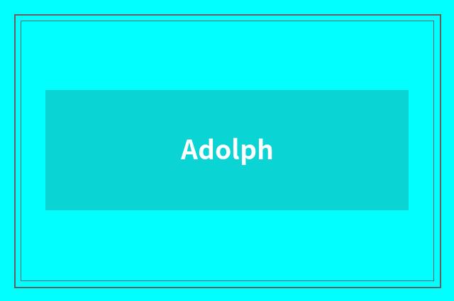 Adolph
