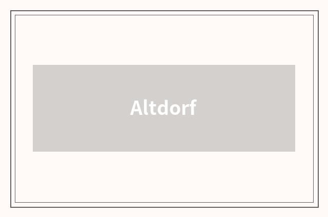 Altdorf