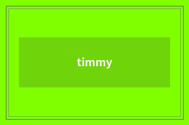 timmy