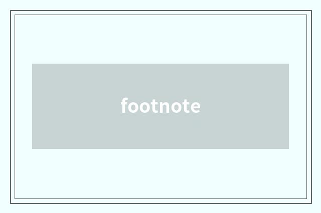 footnote