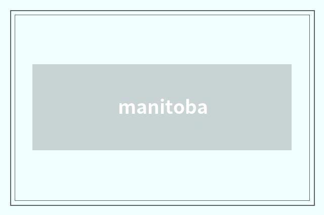 manitoba