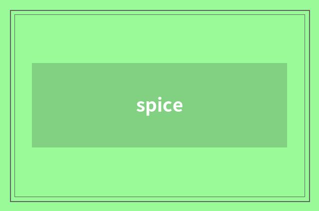 spice