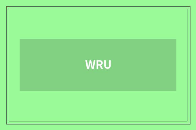 WRU