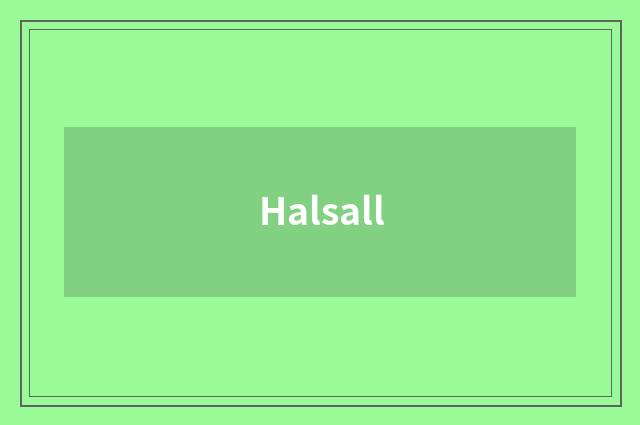 Halsall