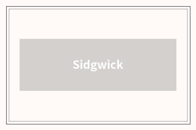 Sidgwick