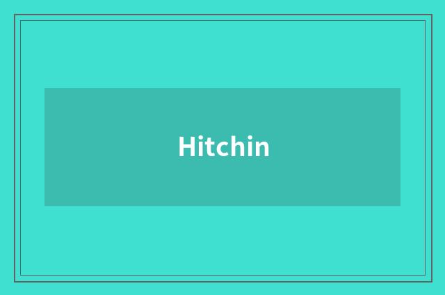 Hitchin