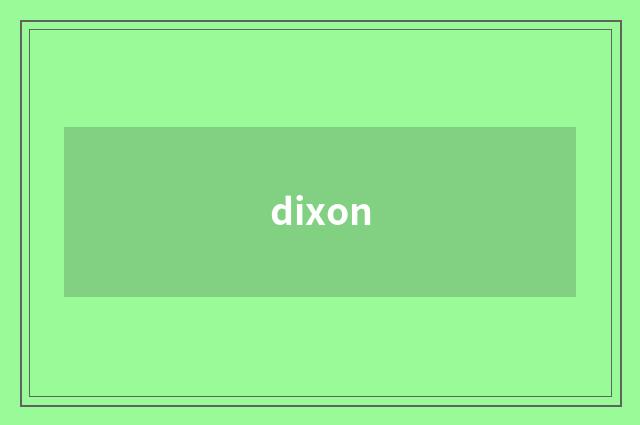 dixon