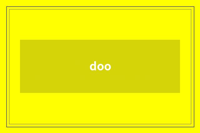 doo