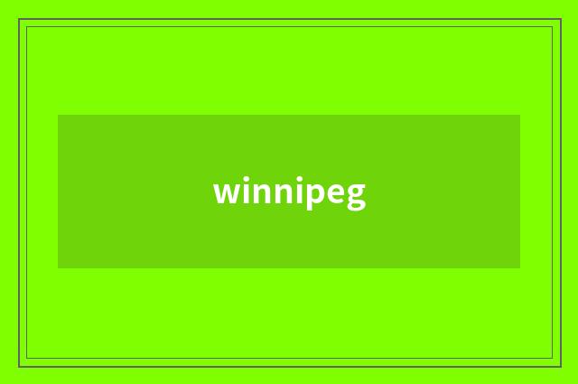 winnipeg