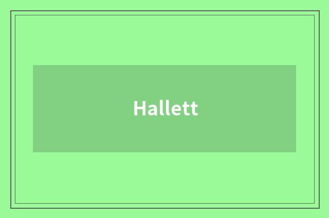 Hallett