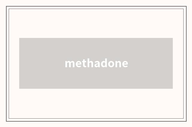 methadone