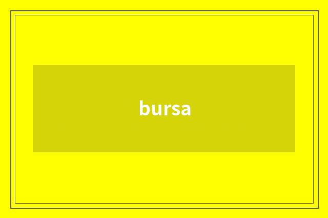 bursa