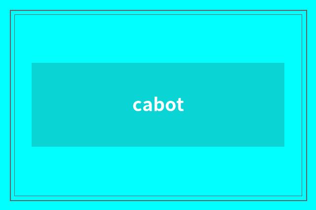 cabot