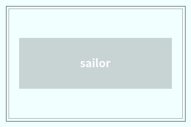 sailor
