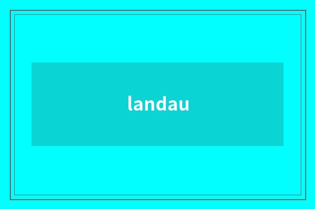 landau