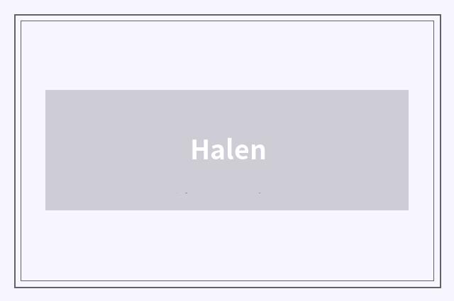 Halen