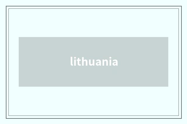 lithuania