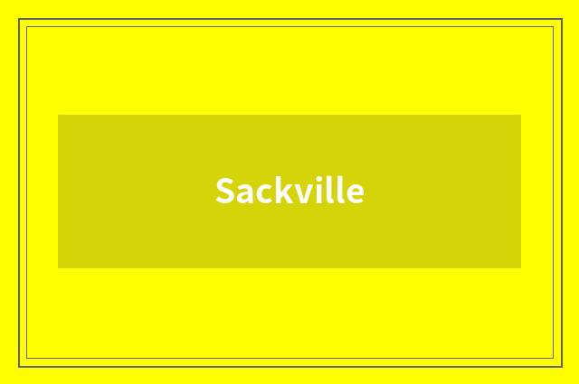 Sackville