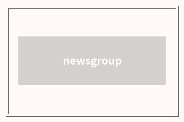 newsgroup