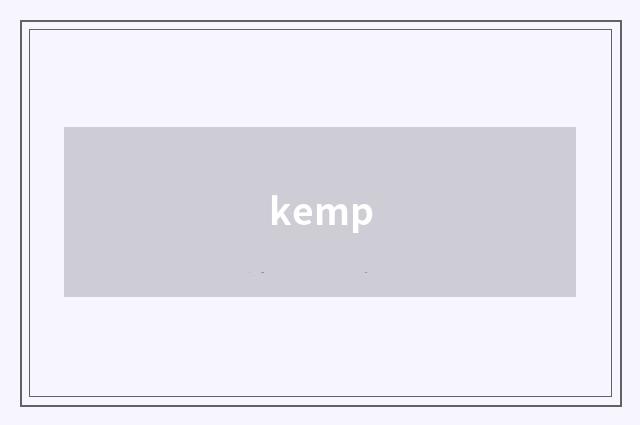 kemp