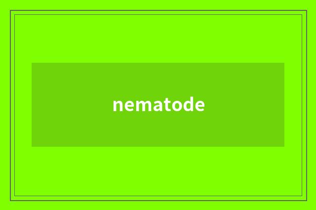 nematode