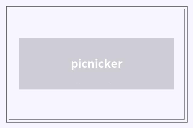 picnicker