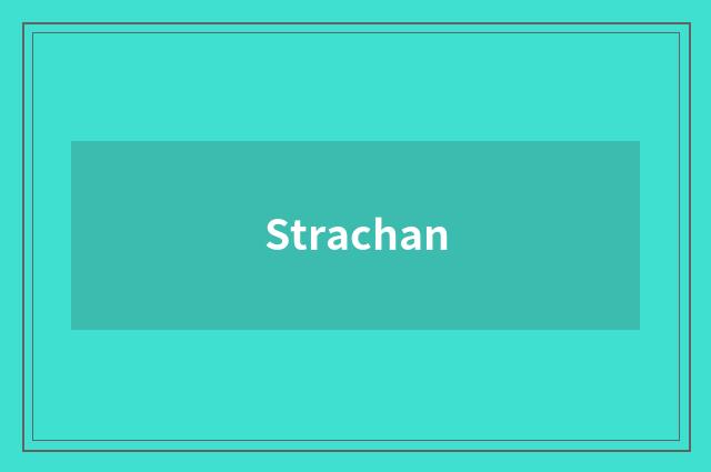 Strachan
