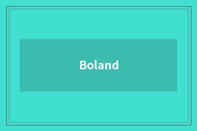 Boland