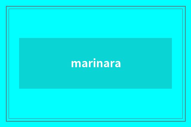 marinara