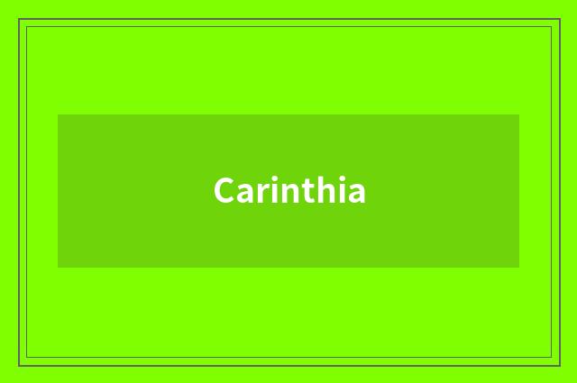 Carinthia
