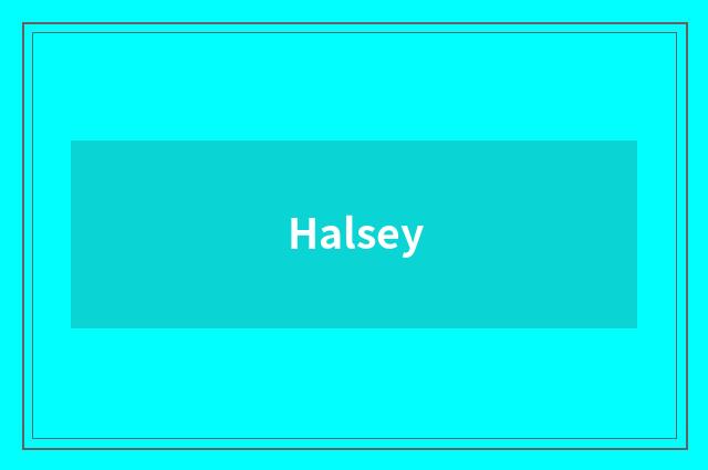 Halsey