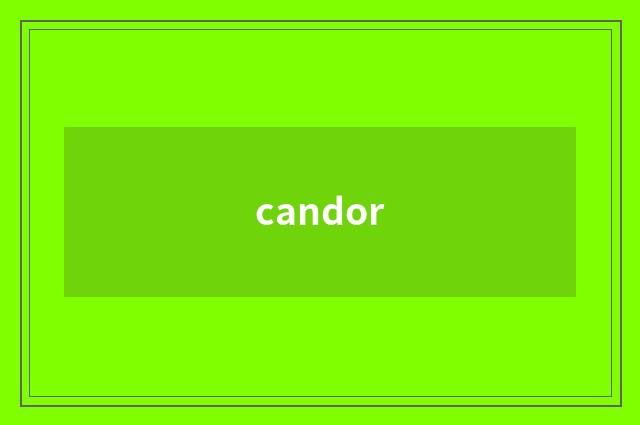 candor