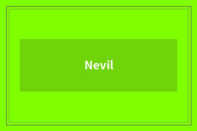 Nevil